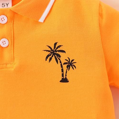 Kids Tween Boy Casual Polo Shirt and Plaid Shorts Set