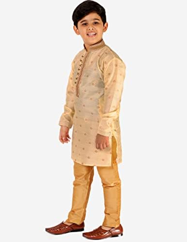 Boys Silk Kurta Sets for Kids Ethnic Wear