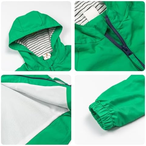 Volunboy Toddler Boys Lightweight Windbreaker jacket