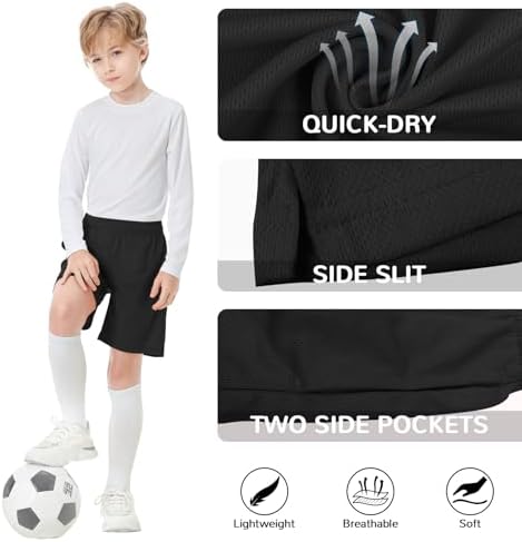 QBK Kids Athletic Shorts