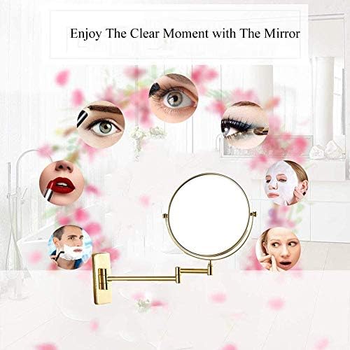 Durable Wall-Mounted Makeup Mirror