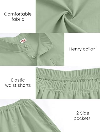 JiAmy Boys 2-Piece Casual Summer Outfits