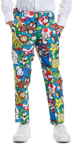 OPPOSUITS Boys Super Mario Outfit Nintendo Party Suit