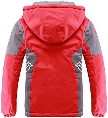 Vinmin Boys Warm Stylish and Secure Fleece Jacket for Outdoor Activities