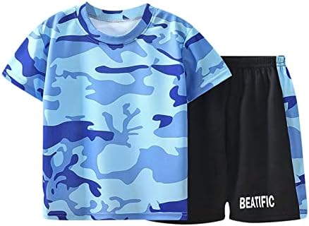 Quick-Drying Camouflage Sportswear for Toddler Boys and Girls