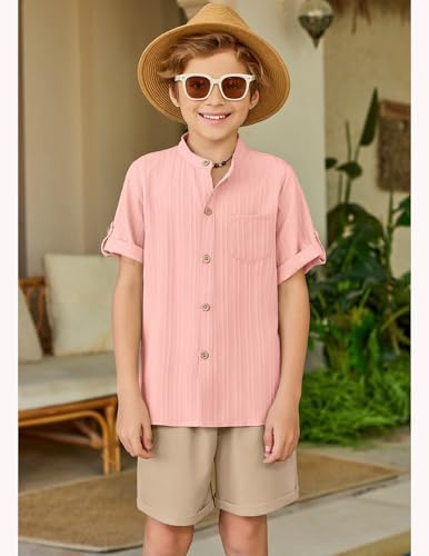 Arshiner Boys 2 Piece Summer Beach Outfit Set