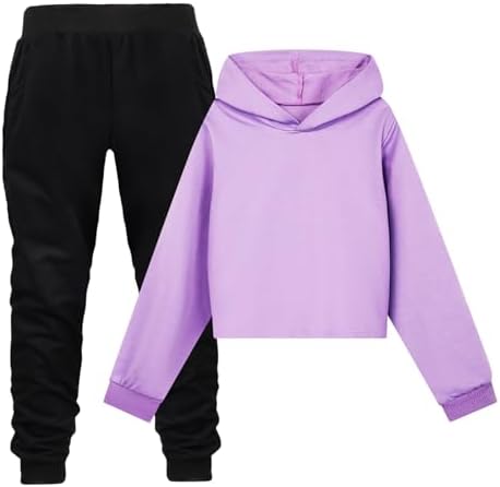 boys and girls 2-Piece Tracksuit Set for Winter