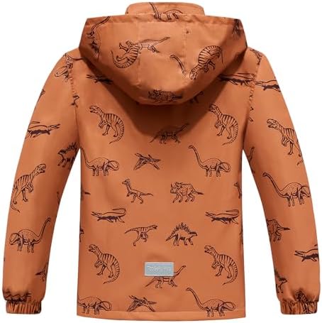 Stay dry look sharp in any weather Boys rain jacket with removable hood