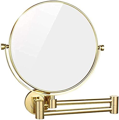 Wall-Mounted Makeup Mirror 10X Magnification Perfect for Facials and Makeup
