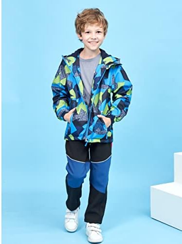 M2C Boys Color Block Fleece Jacket with Hood