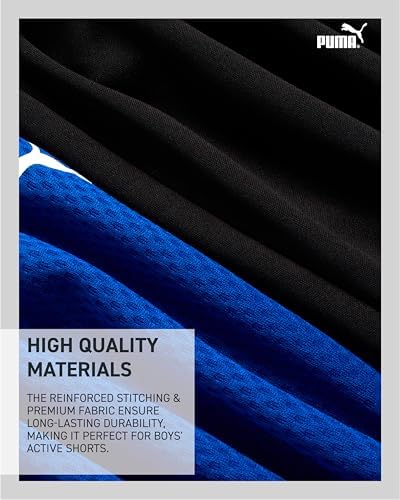 PUMA Boys 4-20 Active Basketball Shorts - 2 Pack Mesh