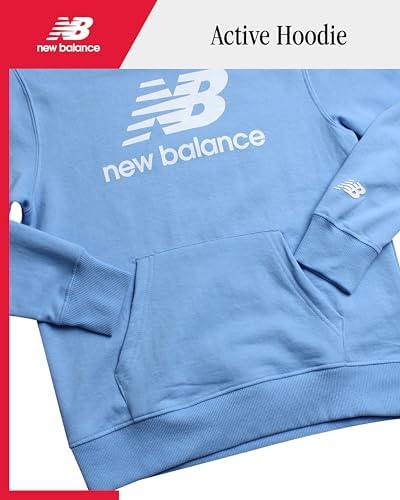New Balance Boys Sweatshirt Basketball Active Fleece Pullover Hoodie