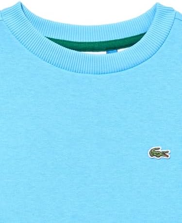 Lacoste Boys Organic Cotton Flannel Sweatshirt