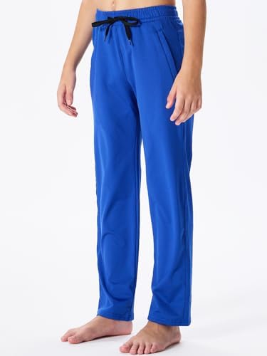 Gym-Ready Stay Cozy All Day Water-Resistant Premium Fleece Youth Boys Sweatpants