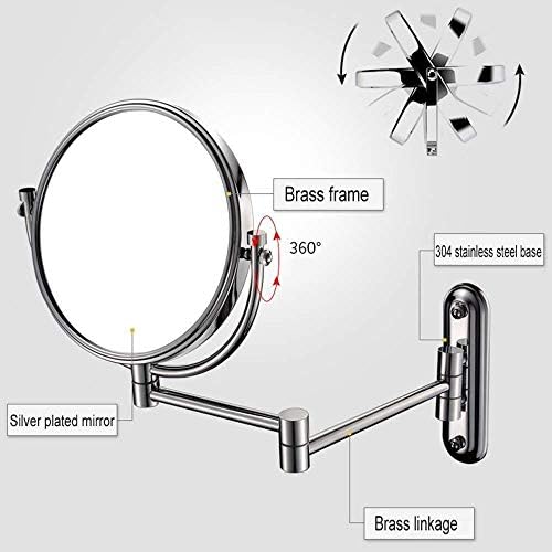 10x High Magnification Vanity Mirror