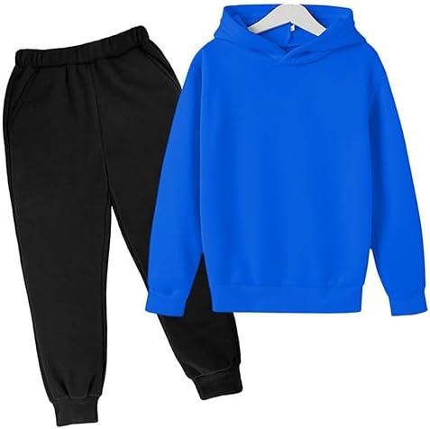 Kids Unisex 2 Pc Tracksuit Set for Spring Summer Autumn Winter