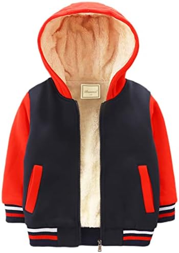 Bumeex Kids Sherpa Fleece Lined Jacket Warm Comfortable