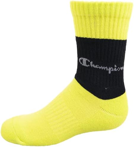 Champion Kids 6-Pack Child-Rated Crew Socks