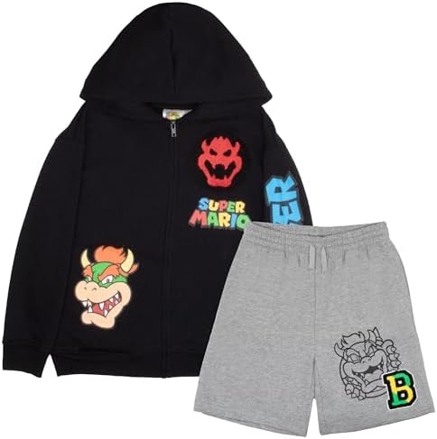 Nintendo Super Mario Kart Boys Zip-Up Set
