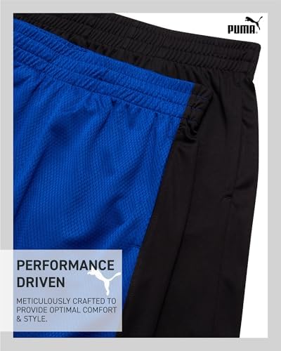 PUMA Boys 4-20 Active Basketball Shorts - 2 Pack Mesh