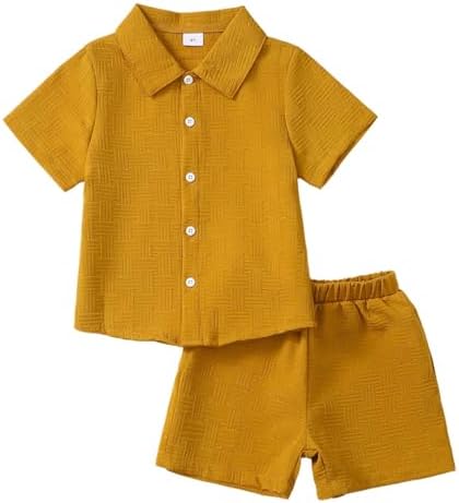 Adorable Toddler Boys Short Set - Comfortable Stylish