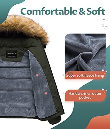 STURDY WARM BOYS WINTER COAT