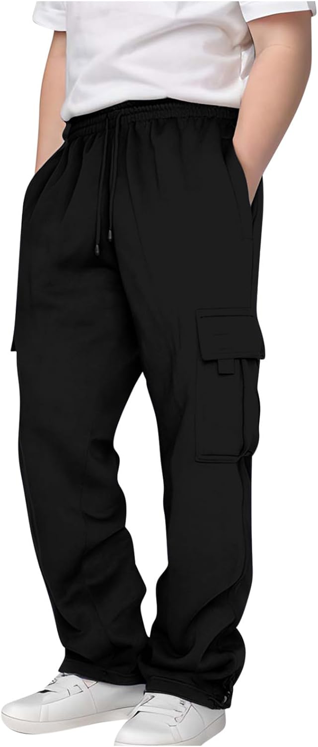 Comfortable Cargo sweatpants for teen boys