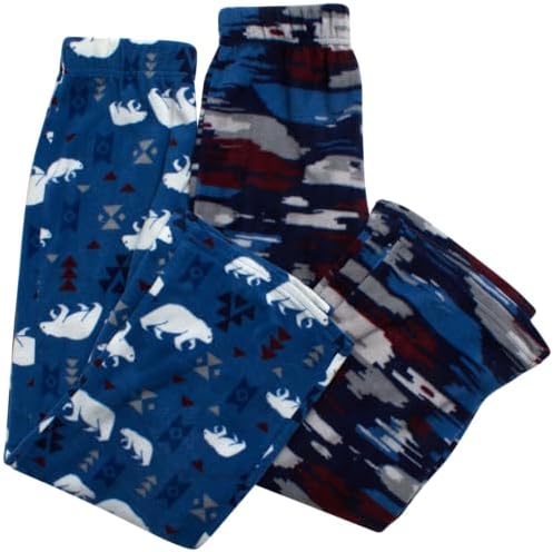 Eddie Bauer Boys Pajama Set - Cozy Fleece Graphic Pajamas