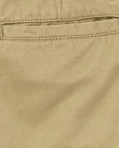 The Childrens Place Boys Stretch Chino Shorts 12 Flax Premium Fit