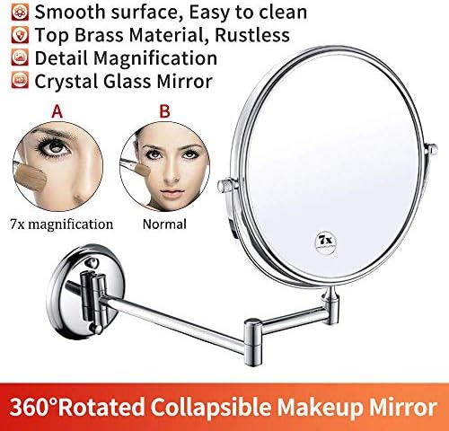 Sturdy 3X Expandable Vanity Mirror
