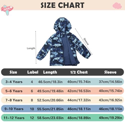 Warm Winter Kids Jackets Eco-Friendly Fleece Coats for Boys