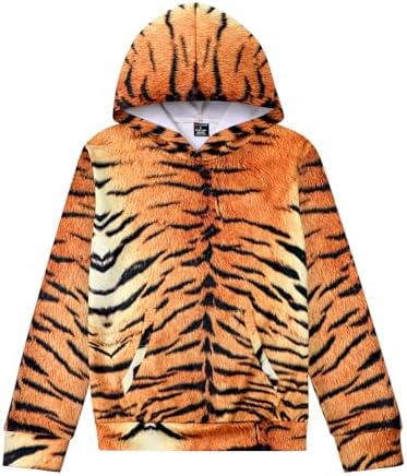 COSLAND Boys Pullover Hoodie for Kids X-Small-Large