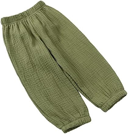 3-Pack Elastic Waist Cotton Linens for Kids