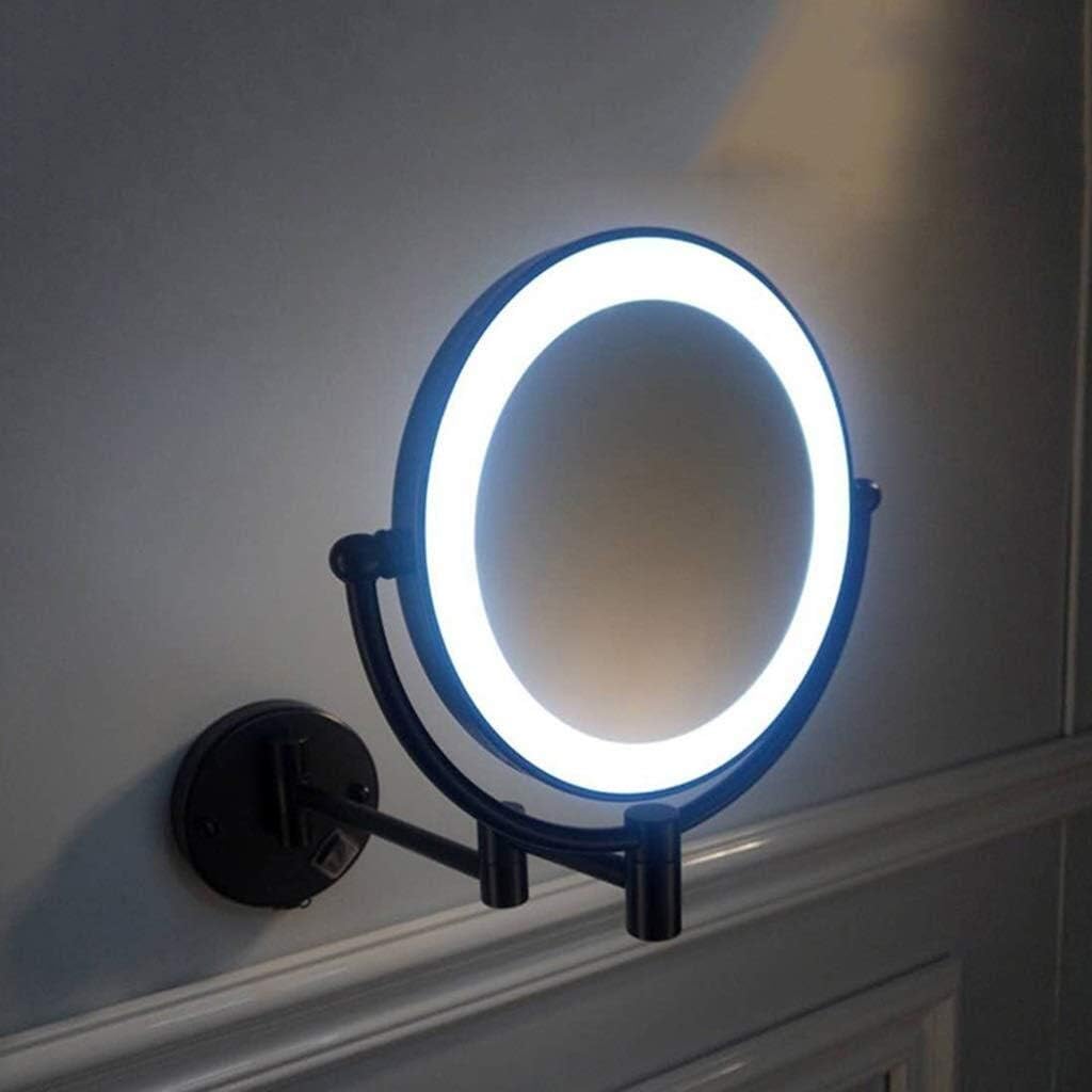 FUDGIO Makeup Mirror 3x Magnification with Light