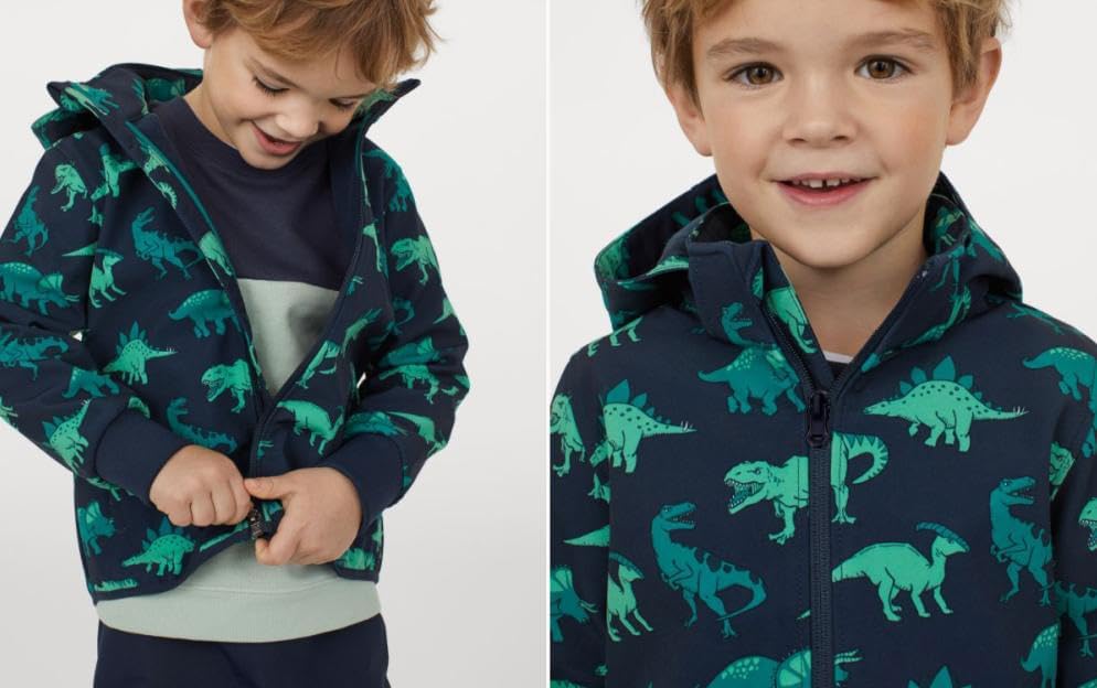 Sturdy Boys Waterproof Rain Jacket for Kids Durable Comfortable