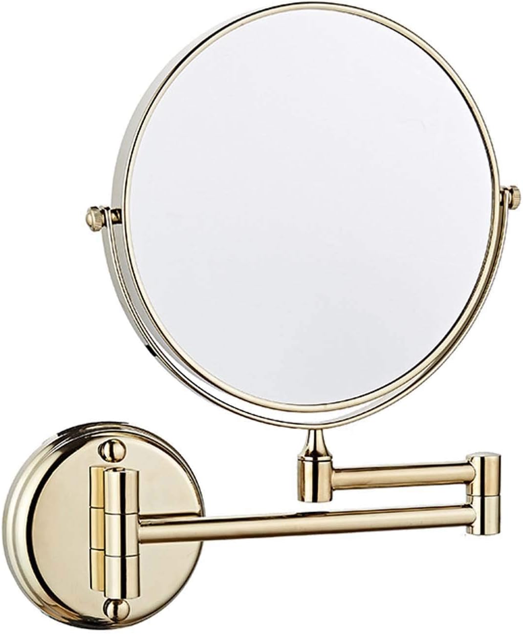 DEIHGE 10X Magnifying Wall Mounted Makeup Mirror with 360 Degree Rotation