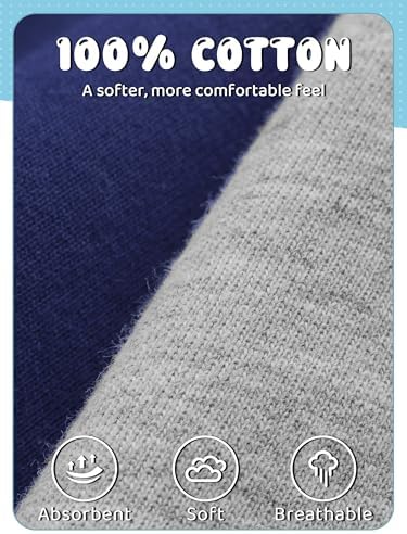 Resinta 3-Pack Toddler Boys Cotton Shorts with Drawstring
