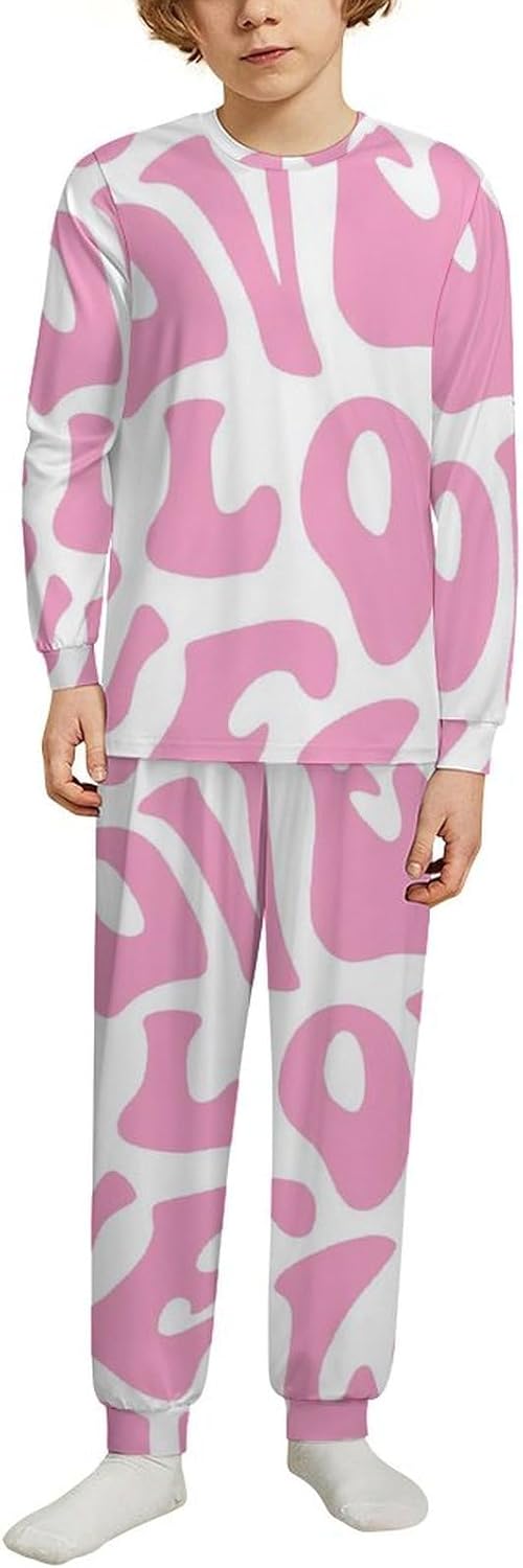Kids Thermal Set Autumn Berries pumpkin boys and girls long under