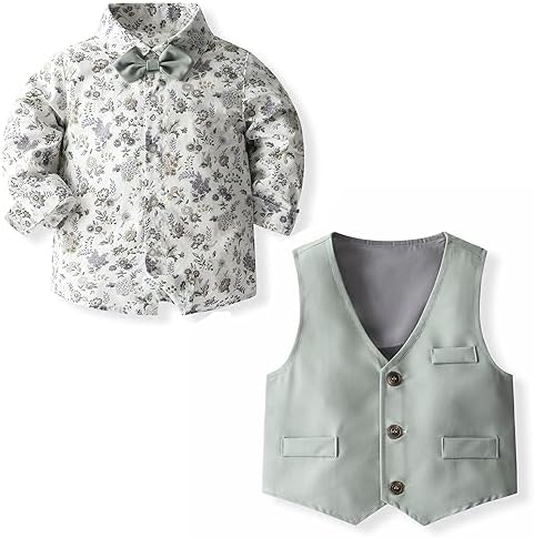 Kimocat Boys 4-Piece Formal Suit Set