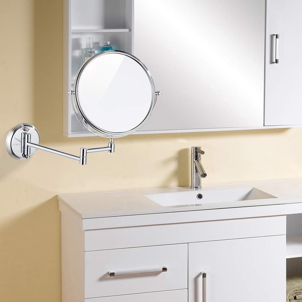 Sturdy 3X Expandable Vanity Mirror