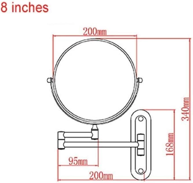 10x High Magnification Vanity Mirror