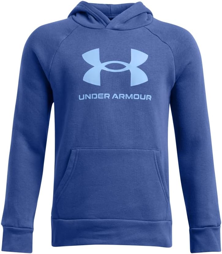 Under Armour Boys Rival Fleece Big Logo Hoodie