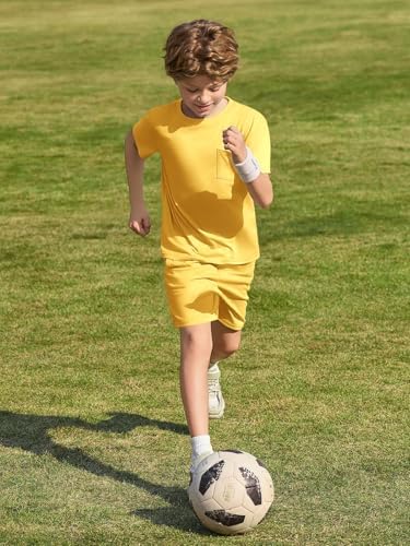 boys short sleeve tee and shorts set 5-14 years