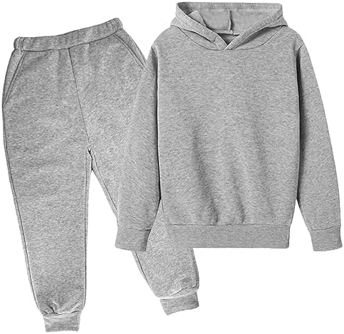 Unisex Kids 2PCS Tracksuit Set - Hoodie Sweatpants