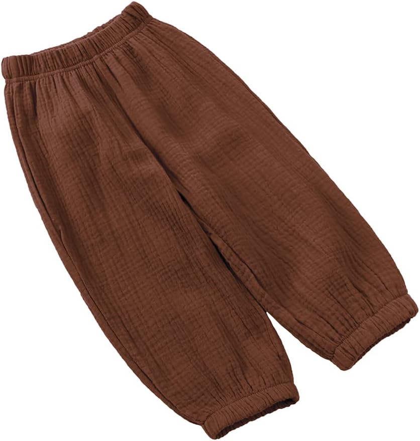 3-Pack Elastic Waist Cotton Linens for Kids