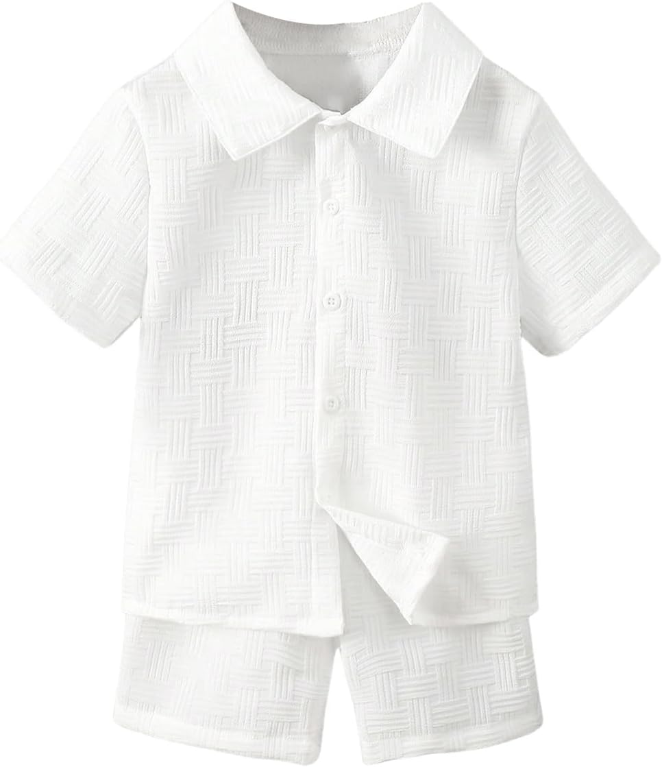 Boys 2 Piece Outfit Set for Vacation and Daily Wear