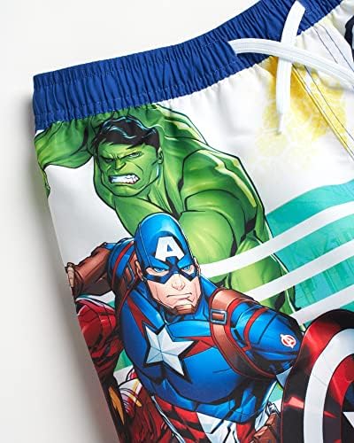Marvel Avengers Boys Rash Guard Set