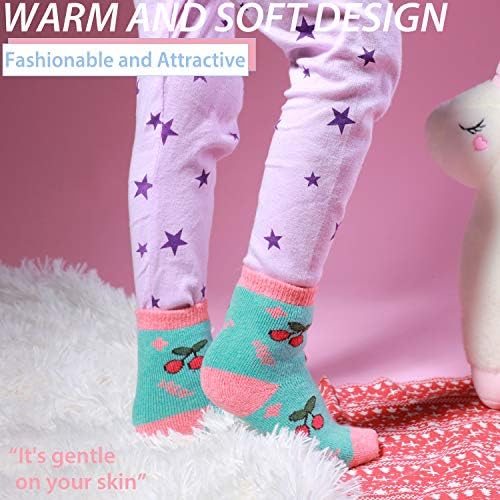 ANTSANG Kids Merino Wool Socks for Boys Girls Warm Stretchy and Durable