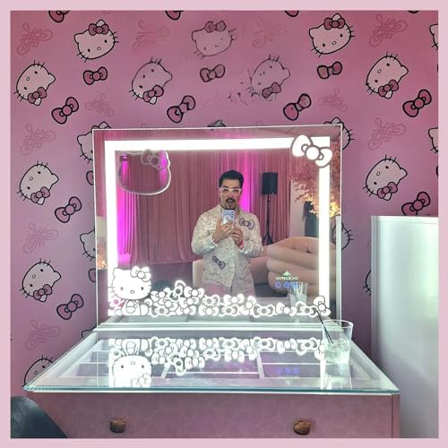 Impressions Vanity Hello Kitty Bows RGB Makeup Mirror