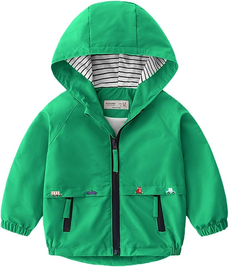 Volunboy Toddler Boys Lightweight Windbreaker jacket